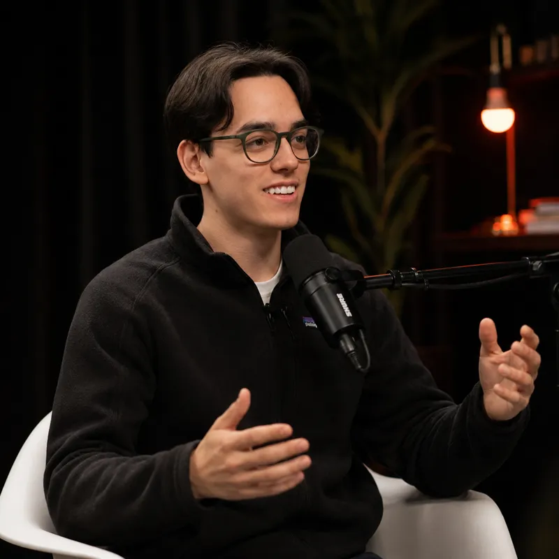 Luis Vale, founder of Dreamstate, speaking on a podcast